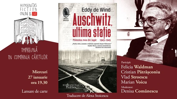 Lansare de carte online&live | Auschwitz, ultima stație Povestea mea din lagăr 1943 1945 jpeg