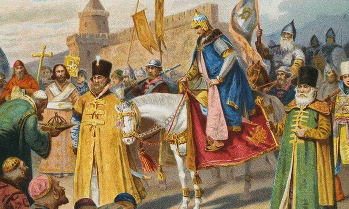 Calendar 16 ianuarie: 1547   Ivan al IV lea (cel Groaznic) a fost încoronat ţar al Rusiei jpeg