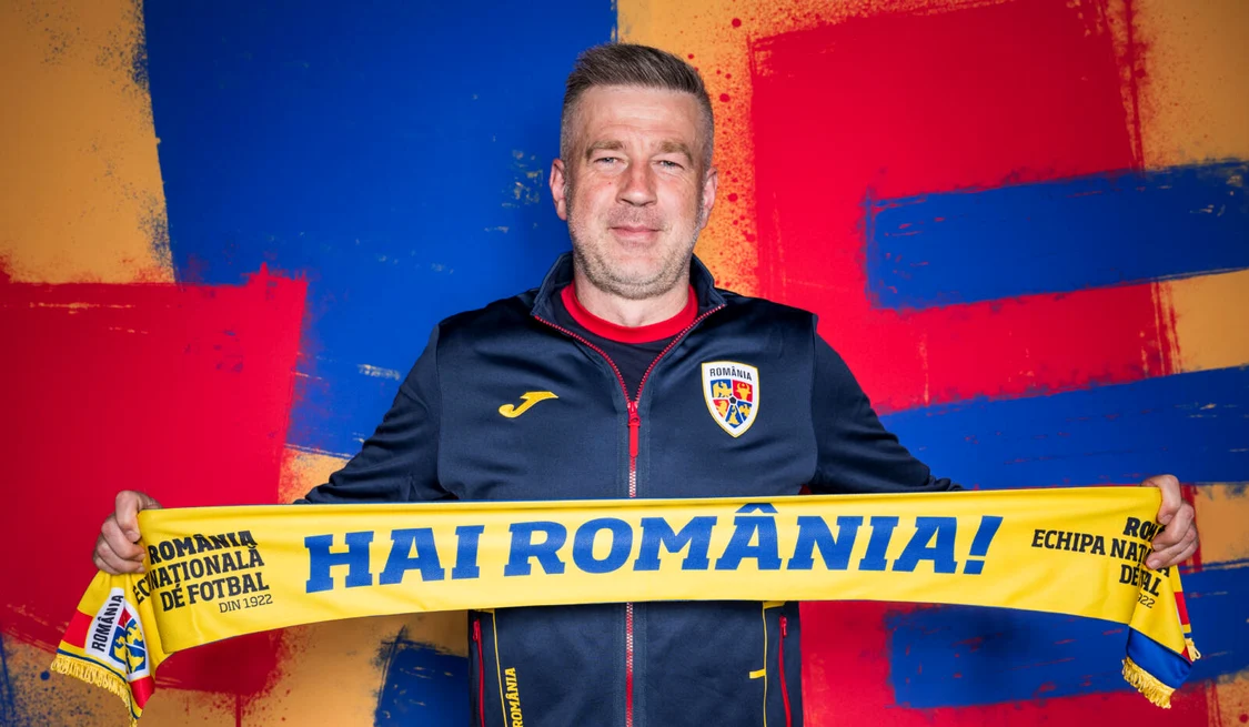 Edward Iordănescu. FOTO: Facebook / Echipa națională de fotbal a României