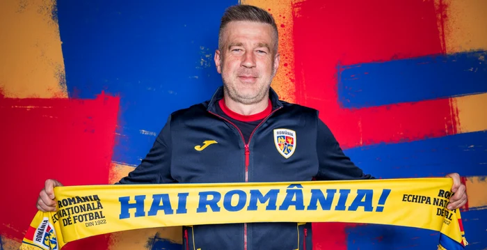 Edward Iordănescu a condus echipa națională  FOTO FRF
