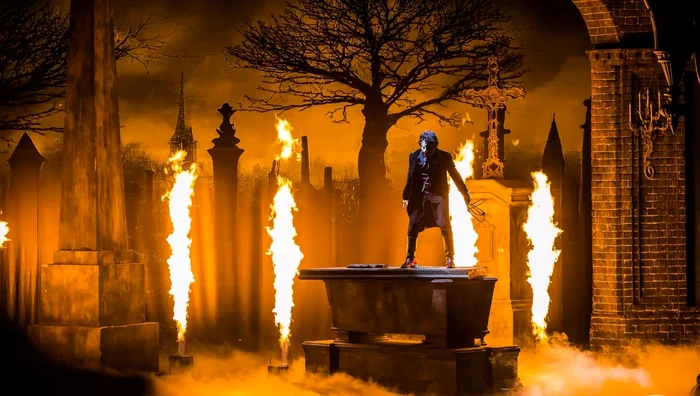 Adrain Nour, pe scena ONB, în Fantoma de la Operă FOTO Opera Națională București