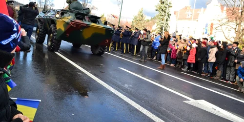 Parada Militară de 1 Decembrie la Braşov