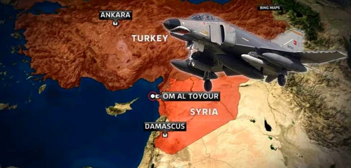 Incidentul aviatic a sporit tensiunile dintre Turcia şi Siria FOTO: tvnewswatch.blogspot.ro