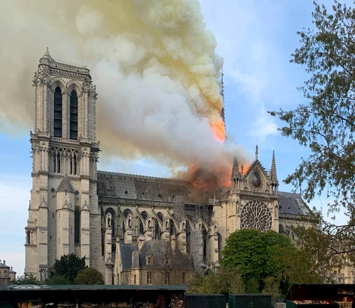 Notre Dame: o catastrofă? Nu, un şantier jpeg