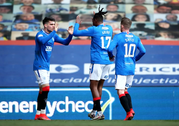 Ianis Hagi a marcat al 5-lea gol pentru Rangers în 25 de meciuri jucate în acest campionatFoto: Guliver / GettyImages