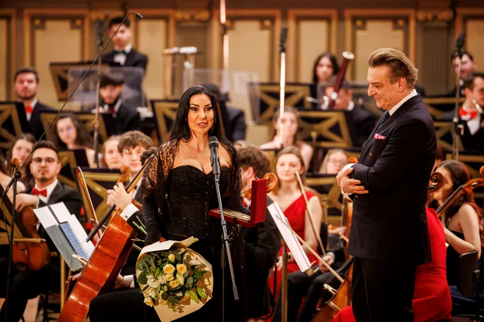 Ramona Zaharia și Cristian Rudic