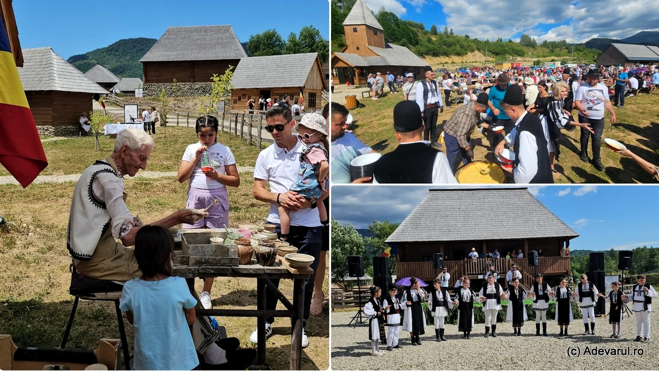 Sărbătoare în Jieț, un sat al momârlanillor. Foto: Daniel Guță. ADEVĂRUL