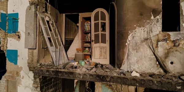 Război în Ucraina - ziua 72 - Borodianka - 6 mai 2022 / FOTO Getty Images