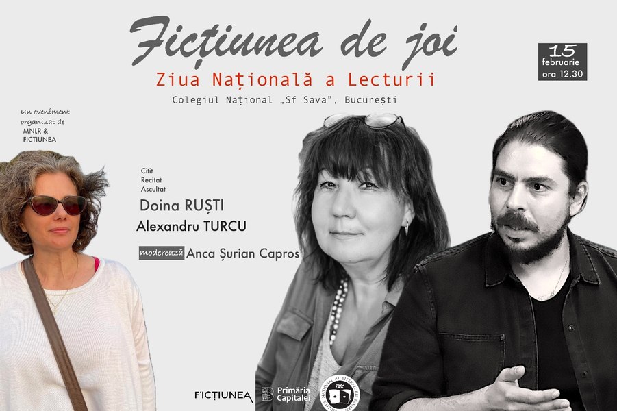 Ziua Lecturii, celebrată alături de Doina Ruști și Alexandru Turcu la Colegiul „Sfântul Sava” din București 