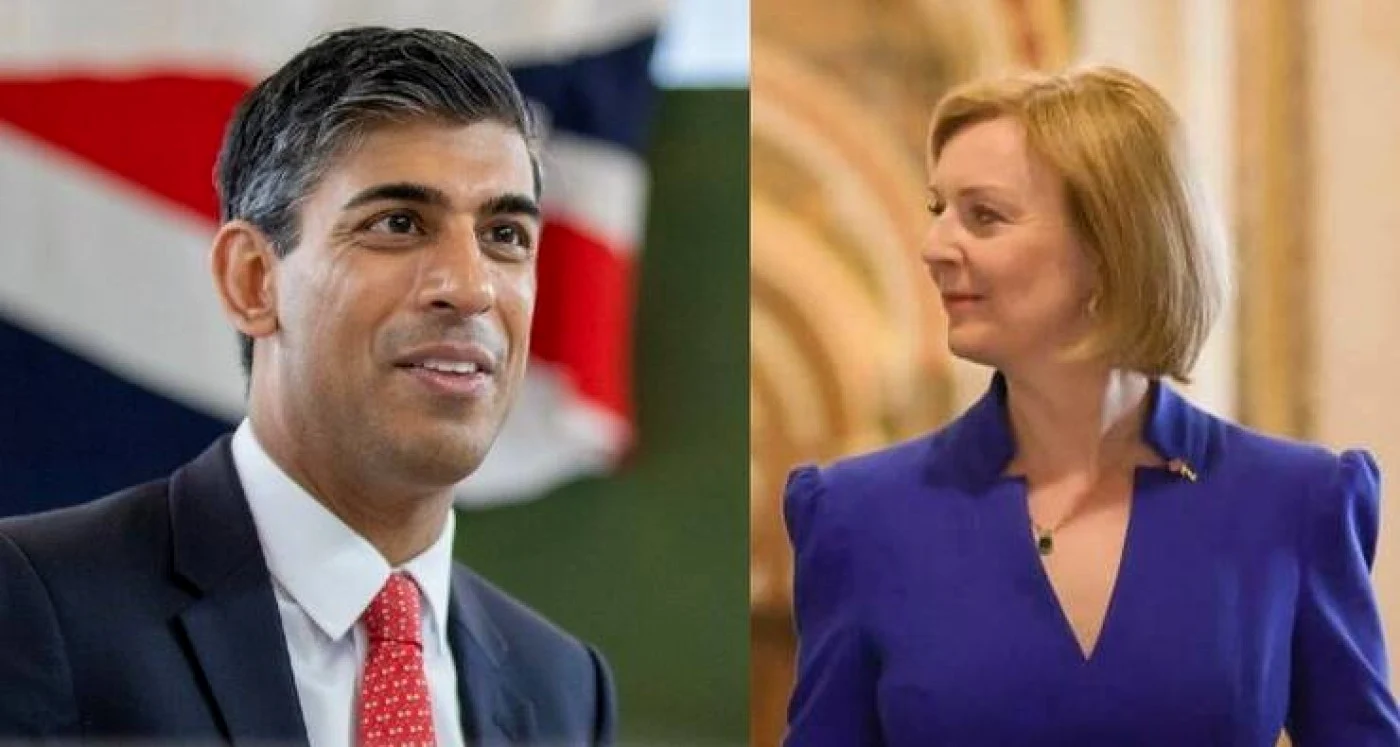 Rishi Sunak și Liz Truss concurează pentru poziția lui Boris Johnson. Foto: Arhiva Adevărul