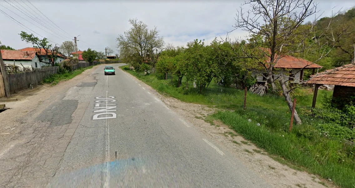 DN73C drumul care leagă Râmnicu Vâlcea de Tigveni Argeș Foto Google Maps jpg