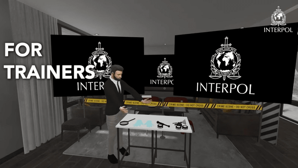Polițiștii, pe urmele infractorilor din Metavers. Cum decurg antrenamentele online ale Interpolului VIDEO