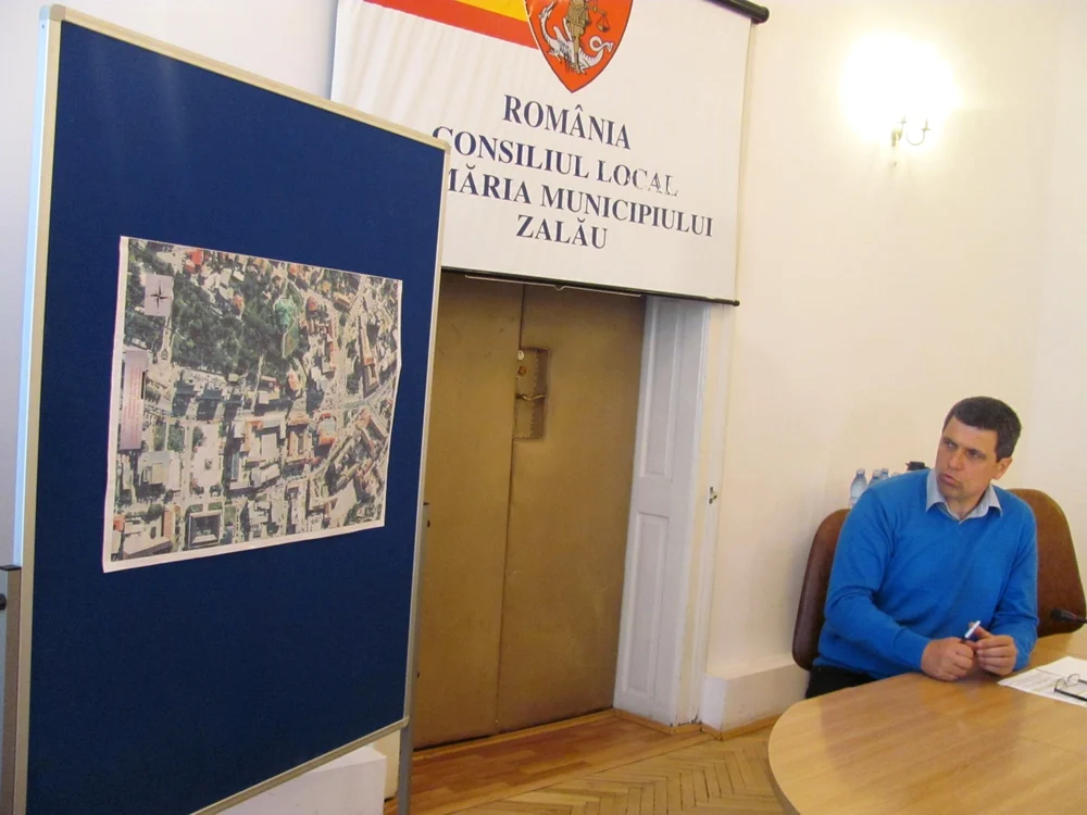 Zona vizată de reamenajare este cuprinsă între Piaţa 1 Decembrie şi Piaţa Iuliu Maniu FOTO Olimpia Man