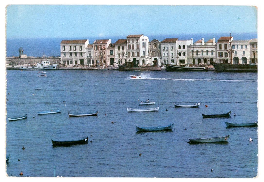 Portul Tomis unde s-a filmat Toate panzele Sus Colecție www.arhivelelitoralului.ro