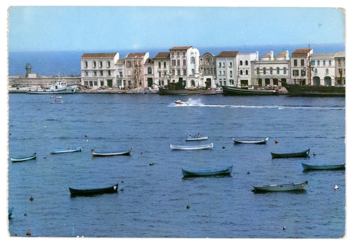 Portul Tomis unde s-a filmat Toate panzele Sus Colecție www.arhivelelitoralului.ro