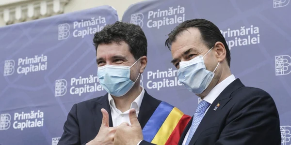 Nicuşor Dan investire ca primar general la Bucureştiului FOTO Inquam Photos / Octav Ganea