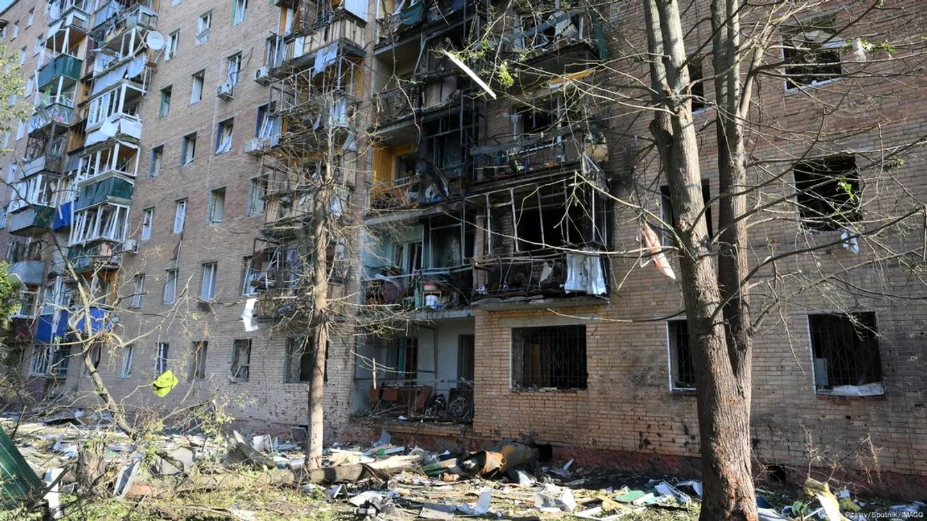 Distrugeri provocate de un atac cu rachete al Ucrainei în regiunea Kursk