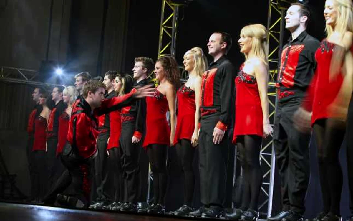 Secvenţă din show-ul „Lord of The Dance“
