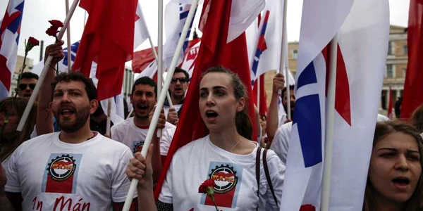proteste atena 8 mai AP