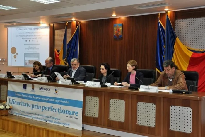 Proiectul ce valorează 800.000 de euro a fost prezentat într-o conferinţă de presă ţinută la sediul Primăriei Sectorului 2 FOTO PS 2