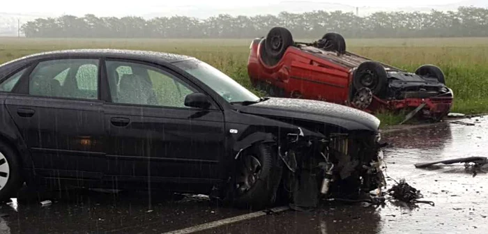 Cinci persoane au fost ranite in accident FOTO Ramona Găină