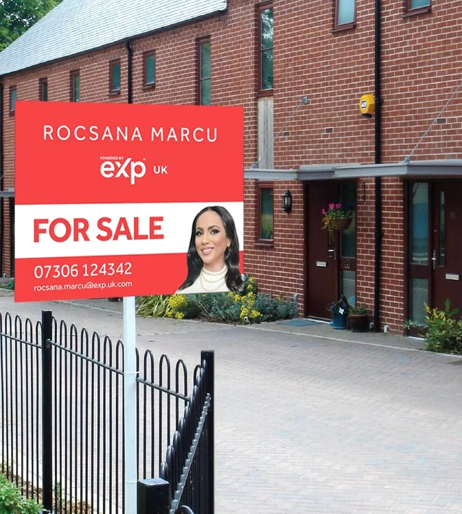 Una dintre casele vândute de Rocsana Marcu