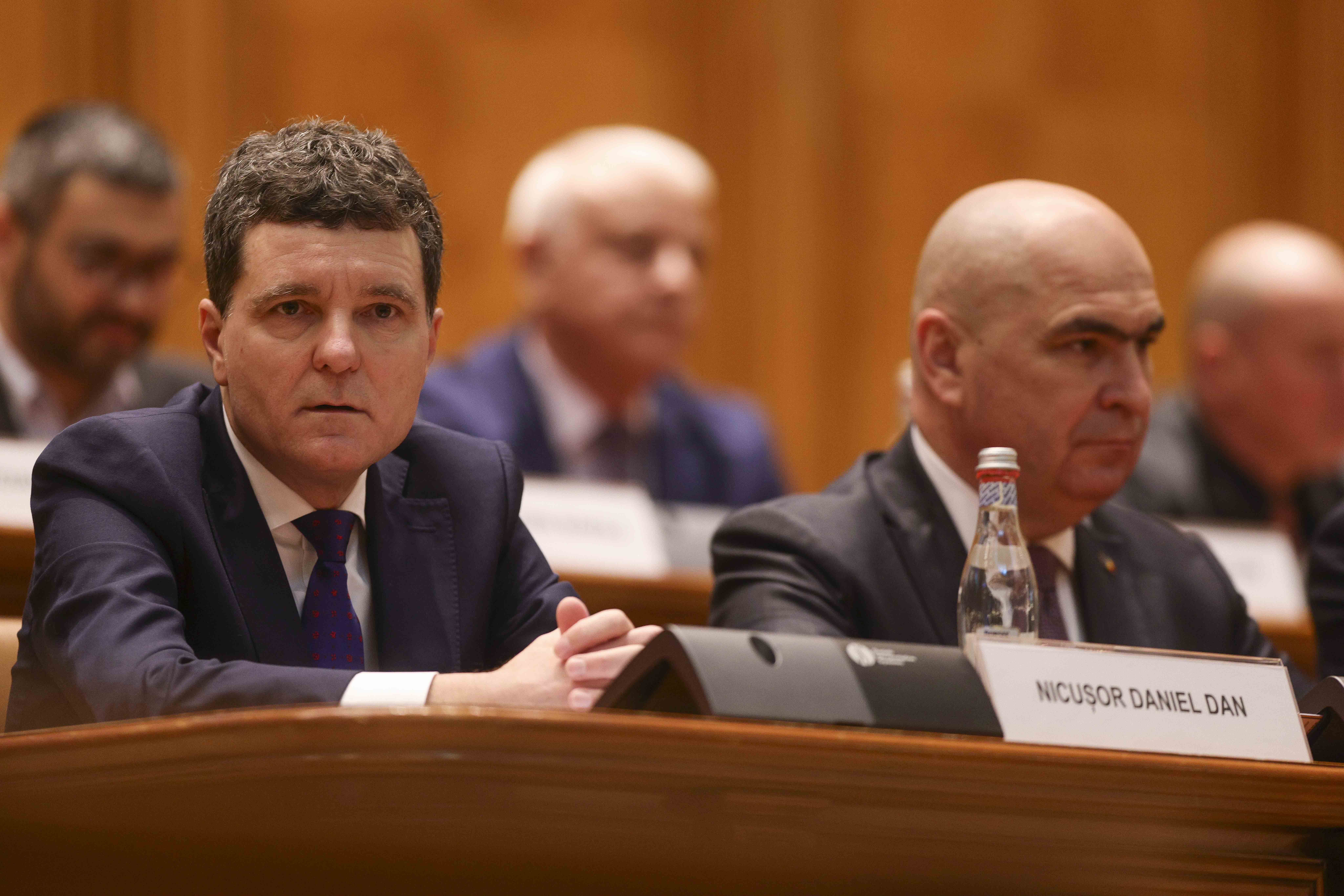 Nicușor Dan, în Parlament FOTO Inquam / Octav Ganea 