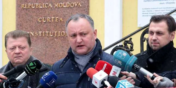 Igor Dodon la Curtea Constitutionala FOTO Facebook/Igor Dodon
