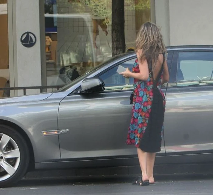 Anna Lesko și noul ei bolid, un BMW de 60.000 de euro