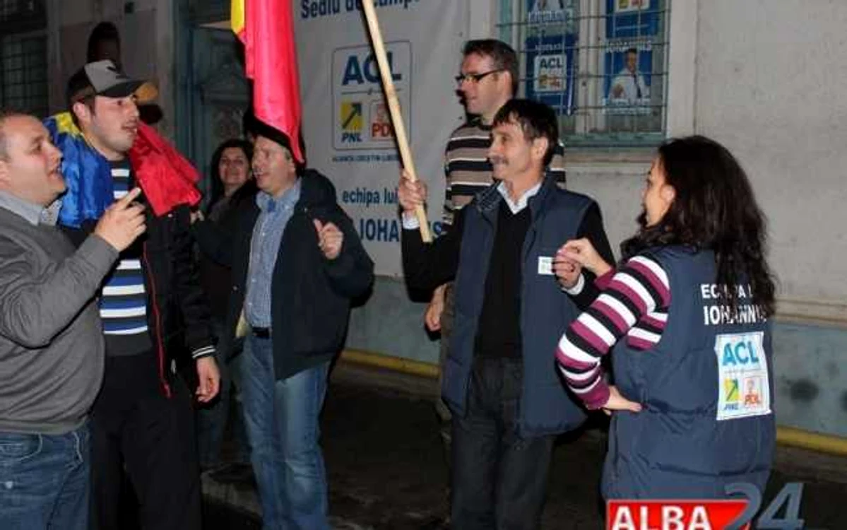 Bucurie la sediul de campanie al ACL Alba