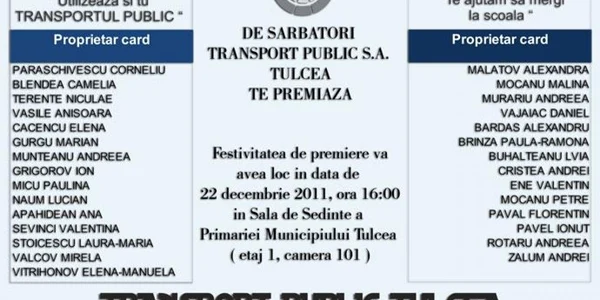 STP îşi premiază clienţii 