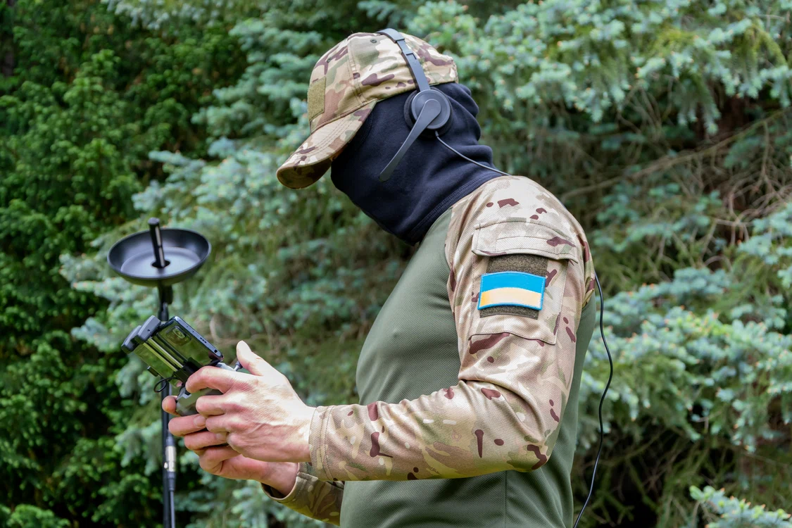 Operator ucrainean de drone