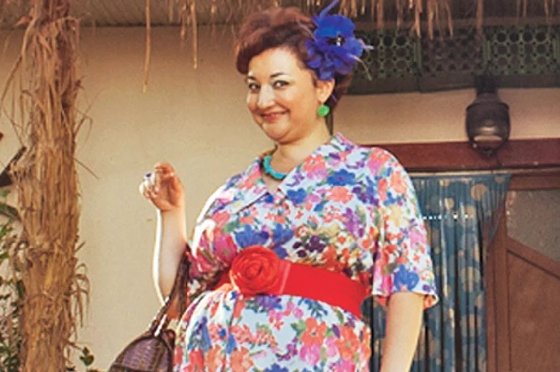
    Ecaterina Țugulea, în rolul Dalidei din ”Las Fierbinți”foto: captură  
