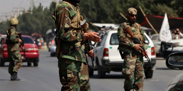 TalibaniI păzesc puncte de intrare în Kabul FOTO EPA-EFE