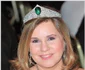 Marea Ducesă Maria Tereza cu tiara Marii Ducese Charlotte.