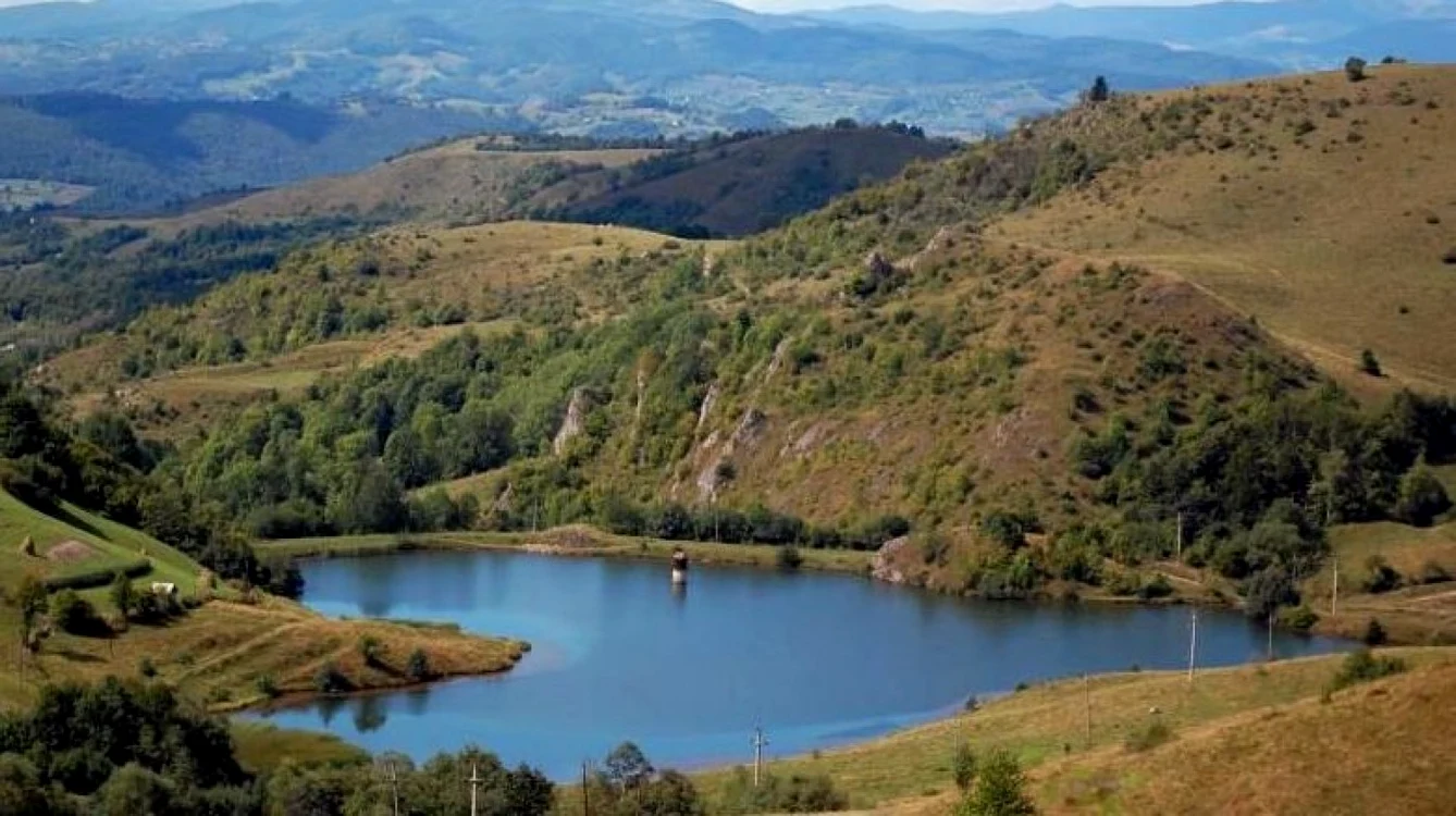 Tăul Mare din Roşia Montană. Foto: Otilia Ilea