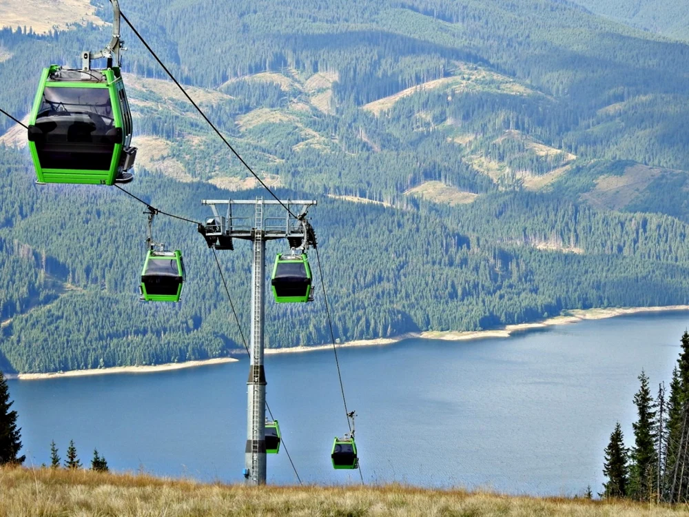 Domeniul schiabil Transalpina - Voineasa de lângă Lacul Vidra - Vâlcea Foto Adevărul - credit Exploring România