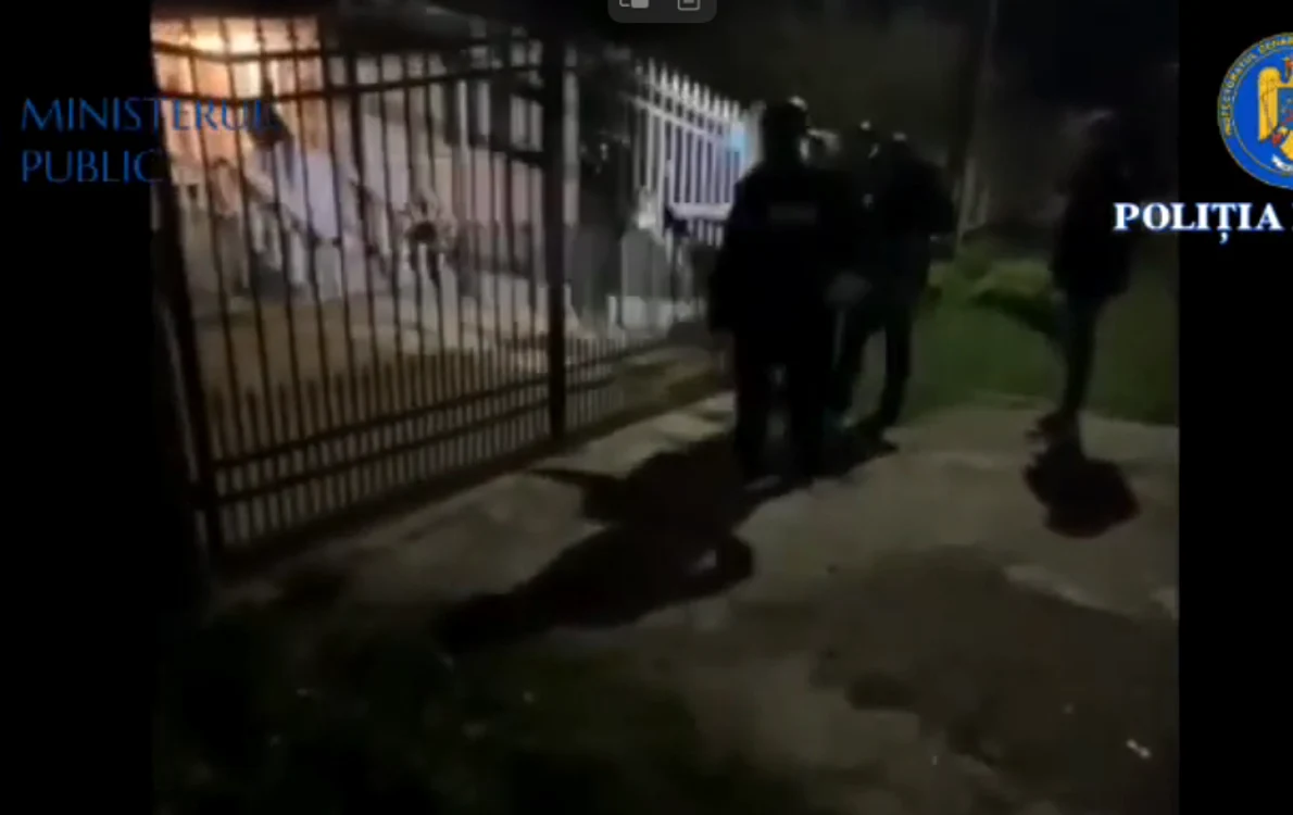 Captură video Poliția Română