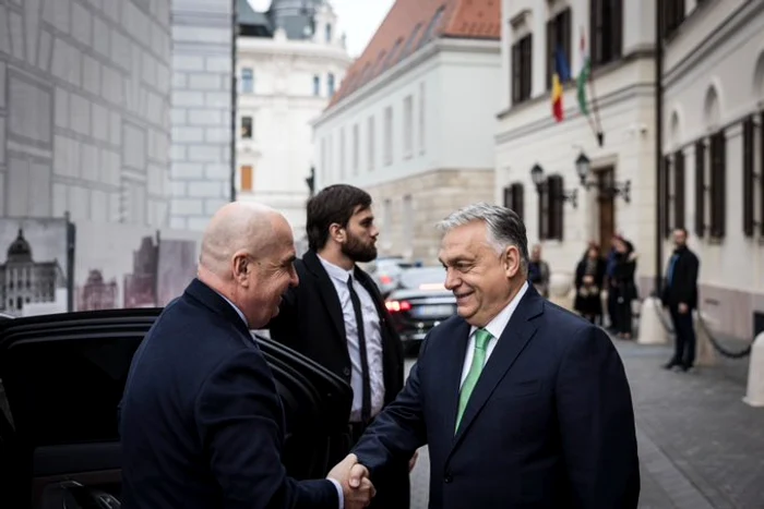 Ilie Bolojan s-a întâlnit cu Viktor Orban la Budapesta. FOTO X Guvernul României