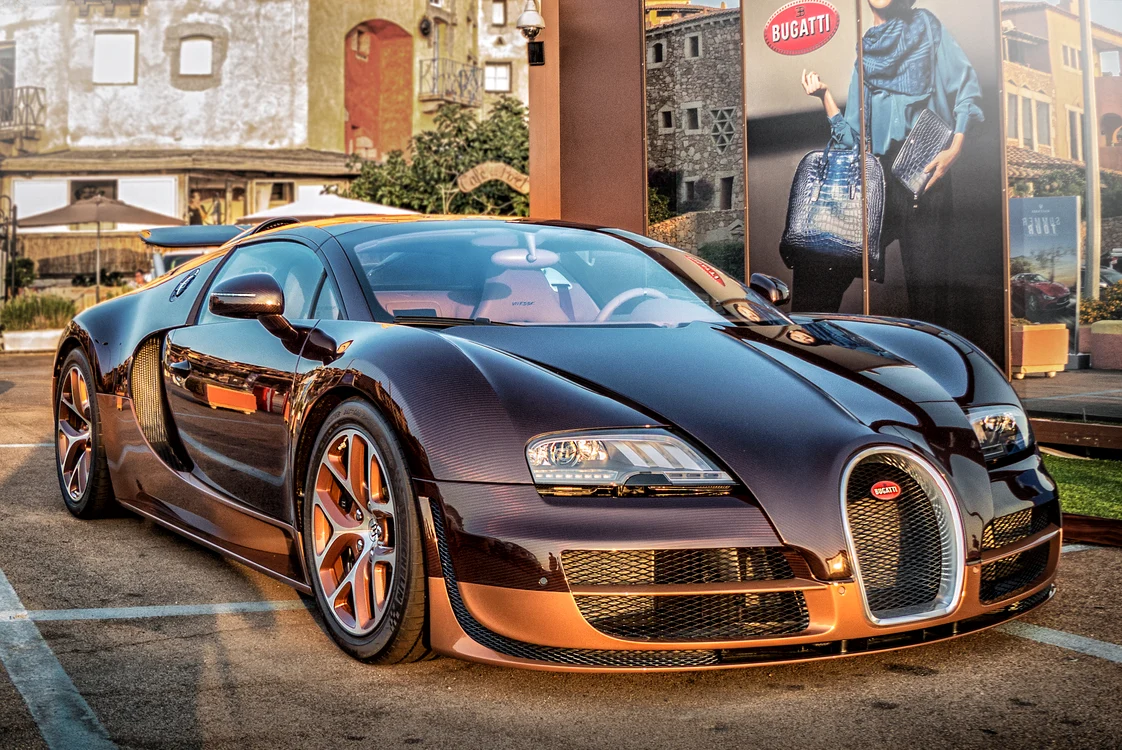 Bugatti Veyron, cea mai scumpă mașină înmatriculată în România, în 2022 FOTO Shutterstock