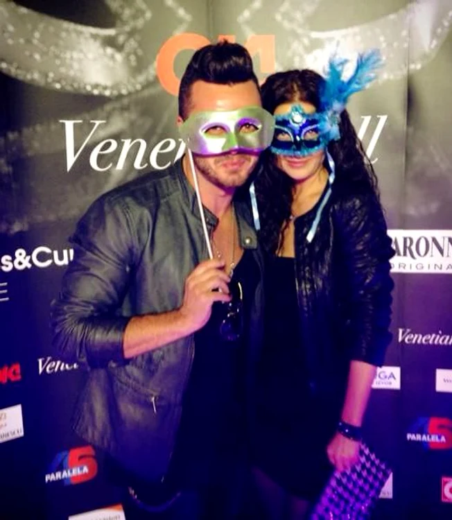 Tavi Clonda si Gabi Cristea la O.K. Venetian ball