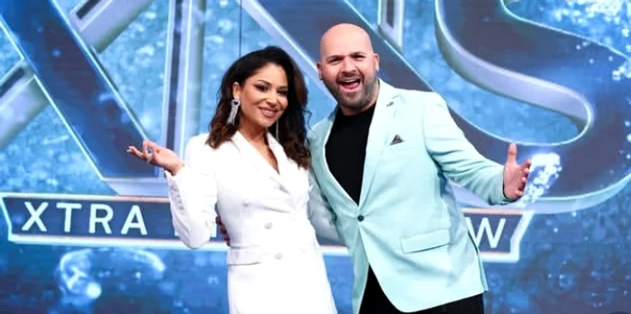 Nasrin Ameri și Andrei Ștefănescu prezintă Xtra Night Show foto: Antena Stars