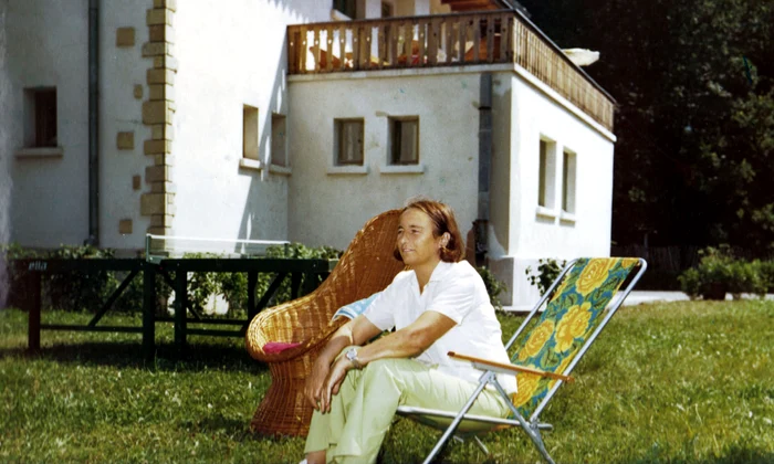 Elena Ceaușescu în vacanța de vară a anului lui 1976 (© „Fototeca online a comunismului românesc”)