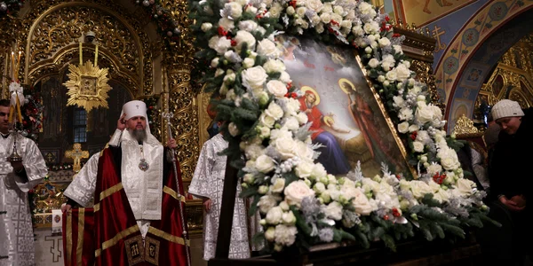 slujba religioasa manastirea sfantul mihail din kiev foto AFP jpg