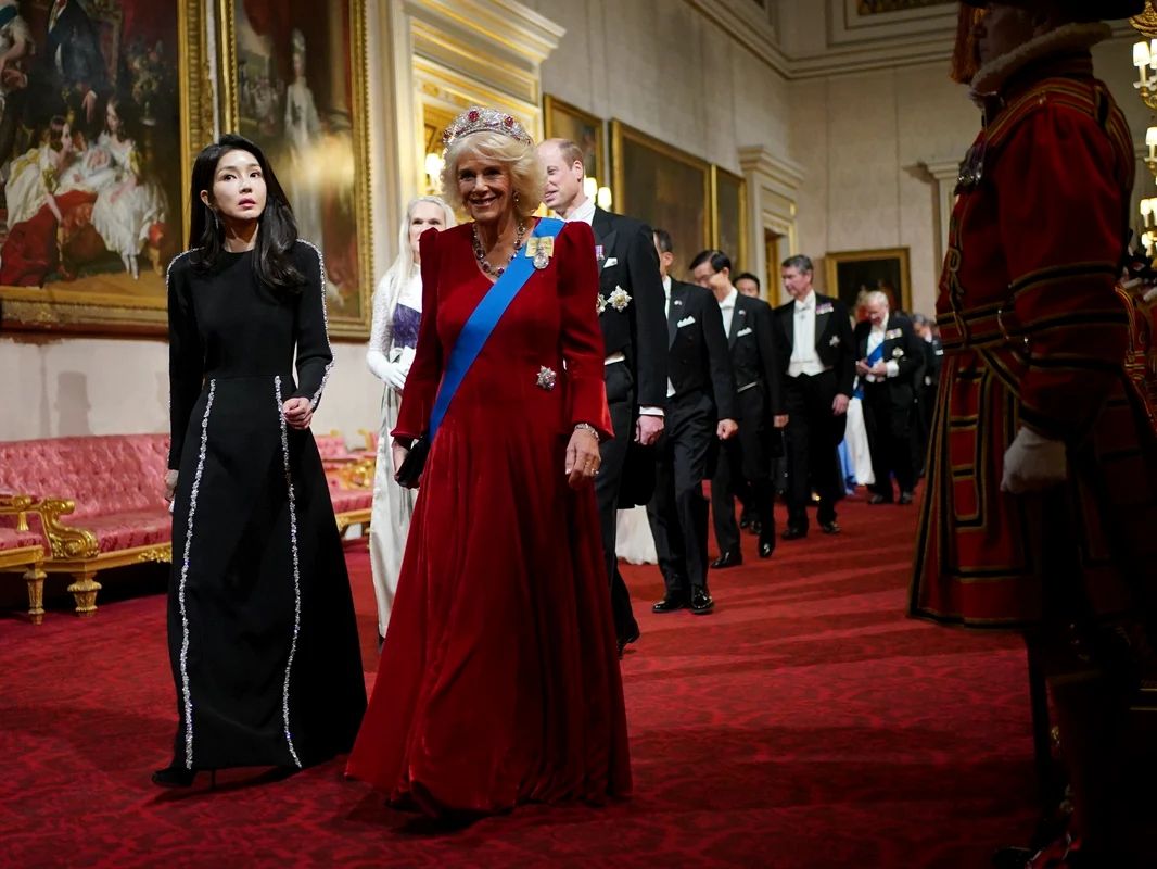 Prima Doamnă a Coreei de Sud, alături de Camilla, la dineul de gală 