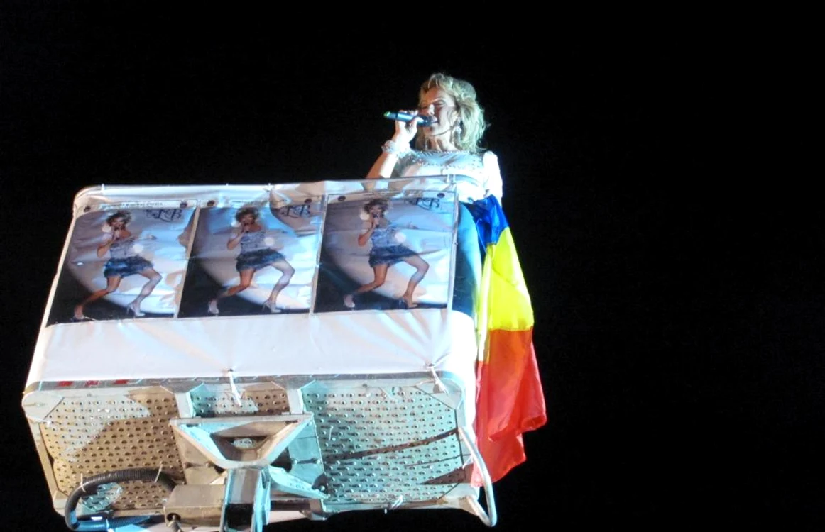 Lepa Brena în conret la Reşiţa FOTO Ştefan Both
