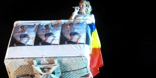 Lepa Brena în conret la Reşiţa FOTO Ştefan Both