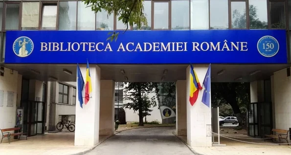 Biblioteca Academiei Române, intrarea din Bulevardul Dacia (© Ovidiu Alexandrescu)