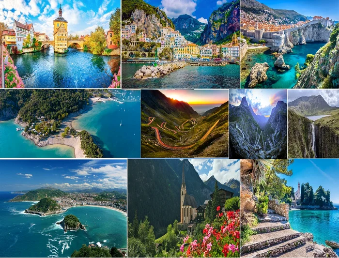 Top 10 cele mai spectaculoase rute rutiere din Europa Colaj DMS