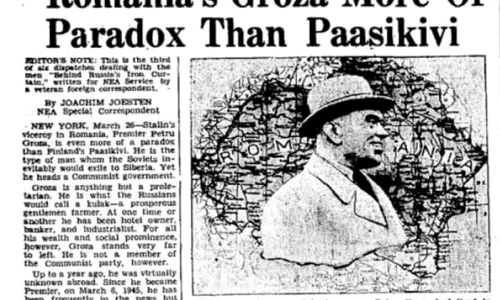 Cum l au caracterizat jurnaliştii americani pe Petru Groza jpeg